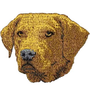 Retriever de la baie de Chesapeake - écusson en forme de chien, patch brodé, décoration unique pour sac à dos de la marque Art-Dog