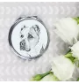 Central Asia Shepherd Dog, Central Asian Shepherd Dog - Pocket mirror with a dog, personalized mirror for a purse, compact mirror with Art-Dog brand print.