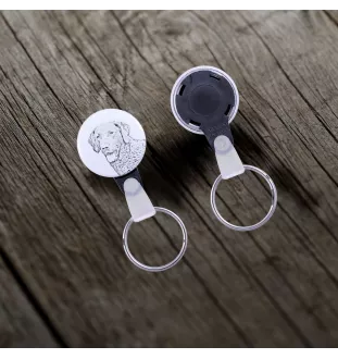 Chesapeake Bay Retriever brelok z psem mały Art-Dog