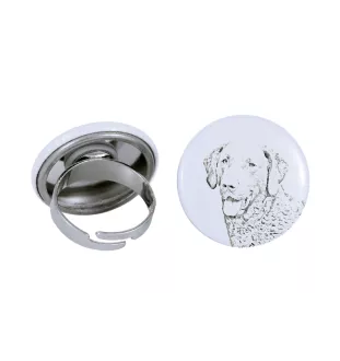 Chesapeake Bay Retriever, Chessie - women's jewelry with a dog portrait, handmade product, possibility to add your own photo, Art-Dog brand