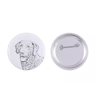 Chesapeake Bay Retriever, Chessie - pin with your dog, add your own photo, Art-Dog brand