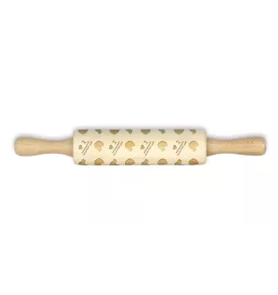 Chesapeake Bay Retriever - kleiner Nudelholz mit Hundemuster, Nudelholz für Kinder, Verzierung von Keramikton von Art-Dog.