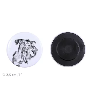 Terier czeski magnes z psem mały Art-Dog