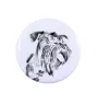 Terrier Tchèque, Cesky Terrier - bijoux pour femmes avec l'image d'un chien, produit fait à la main, possibilité d'ajouter sa propre photo, marque Art-Dog