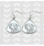 Retriever de la baie de Chesapeake - boucles d'oreilles avec chien, boucles d'oreilles pendantes avec photo, bijoux personnalisés avec impression de la marque Art-Dog
