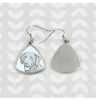 Chesapeake Bay Retriever - Hund Ohrringe, hängende Ohrringe mit Bild, personalisierter Schmuck mit dem Aufdruck der Marke Art-Dog