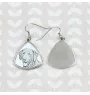 Retriever de la baie de Chesapeake - boucles d'oreilles avec chien, boucles d'oreilles pendantes avec photo, bijoux personnalisés avec impression de la marque Art-Dog
