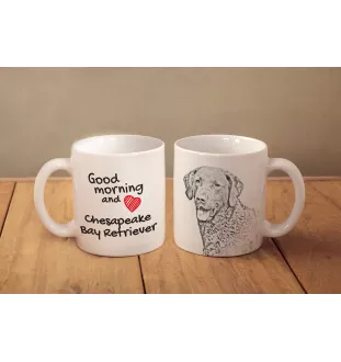 Chesapeake Bay Retriever, Chessie - cup with a dog, cup with a photo, personalized gift from the Art-Dog brand