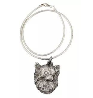 Chihuahua długowłosy naszyjnik na lince Art-Dog