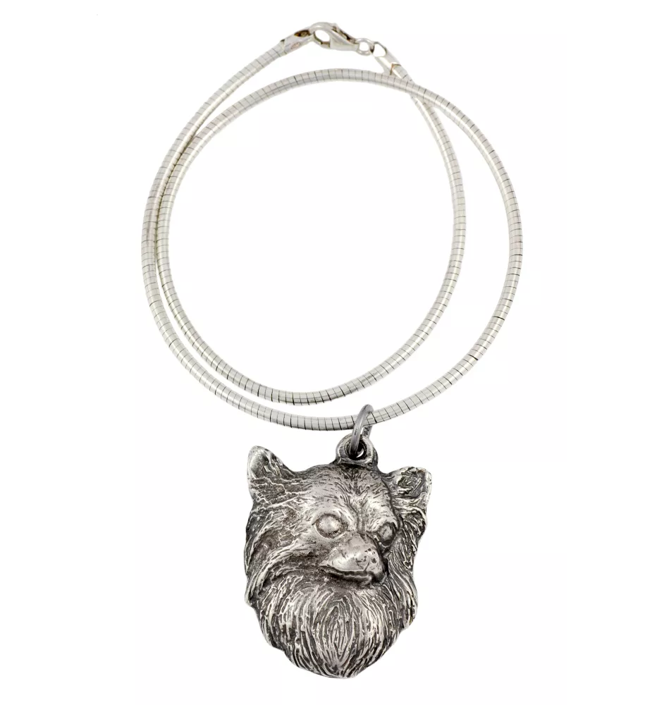 Chihuahua długowłosy naszyjnik na lince Art-Dog