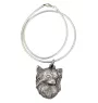 Chihuahua Langhaar - Hundehalsband, einzigartiger Schmuck für den Hundefan, einzigartiger Kreuzotter-Anhänger der Marke Art-Dog