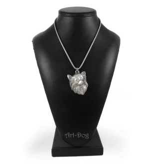 Chihuahua Langhaar - Hundehalsband, einzigartiger Schmuck für den Hundefan, einzigartiger Kreuzotter-Anhänger der Marke Art-Dog