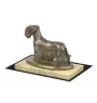 Terier czeski statuetka na piaskowym kamieniu Art-Dog