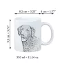 Retriever de la baie de Chesapeake - tasse avec chien, une tasse adorable avec une illustration, un cadeau avec votre photo de la marque Art-Dog