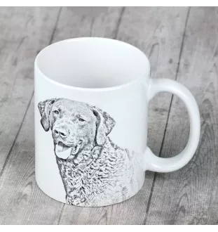 Chesapeake Bay Retriever kubek z psem I love Art-Dog