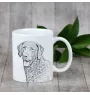 Chesapeake Bay Retriever, Chessie - cup with a dog, cheerful cup for a dog lover, personalized gift from the Art-Dog brand