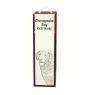 Chesapeake Bay Retriever, Chessie - wine box with a dog, alcohol box with graphics, personalized gift box from the Art-Dog brand