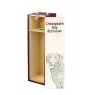 Chesapeake Bay Retriever, Chessie - wine box with a dog, alcohol box with graphics, personalized gift box from the Art-Dog brand
