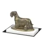 Terier czeski statuetka na białym drewnie Art-Dog