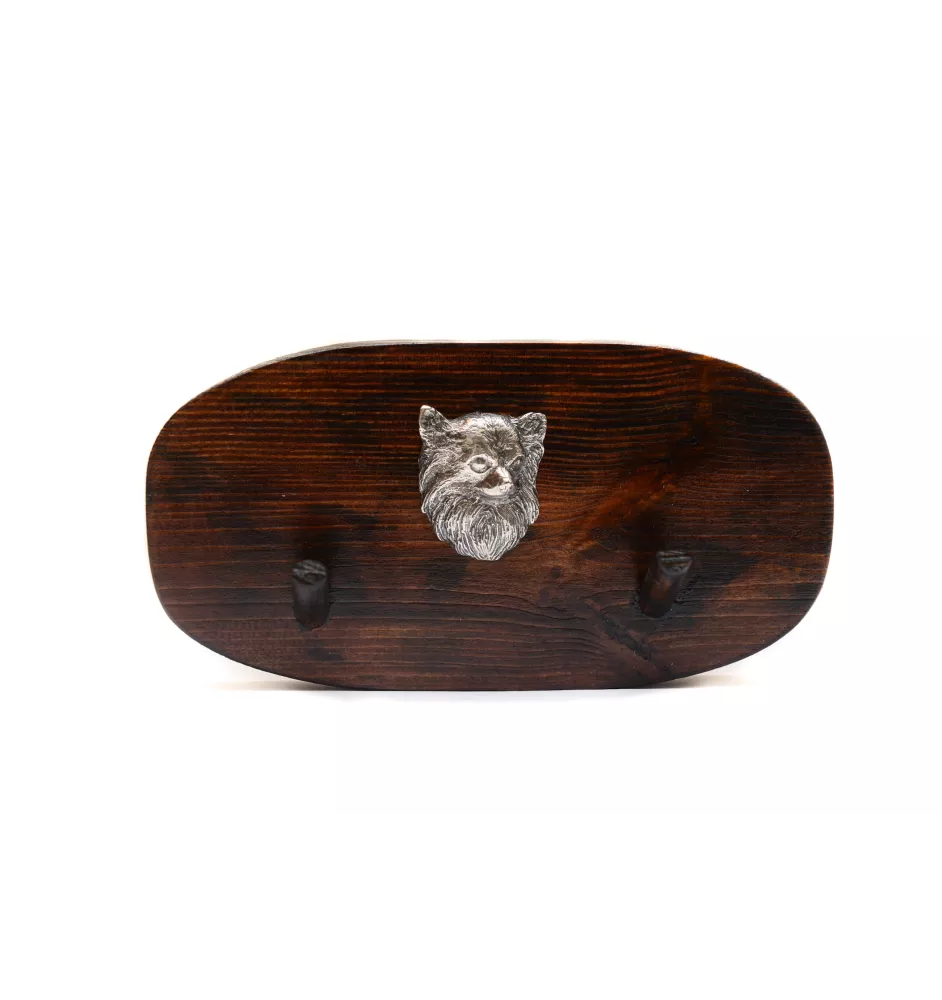 Chihuahua Langhaar - Zubehörständer, Hundemarkenständer, Schlüsselhaken von Art-Dog