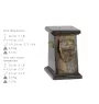 Chihuahua à poil long - urne pour les cendres d'un chien, une urne élégante avec une statuette, une urne commémorative avec un buste de chien de la marque Art-Dog