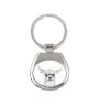 Chihuahua à poil long - porte-clés avec chien, porte-clés imprimé, breloque personnalisée de la marque Art-Dog