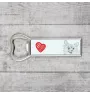 Chihuahua long-haired - bottle opener with a dog, personalized fridge opener, unique gift for a man by Art-Dog brand
