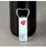 Chihuahua long-haired - bottle opener with a dog, personalized fridge opener, unique gift for a man by Art-Dog brand