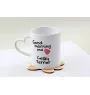 Terier czeski kubek z psem good morning serce Art-Dog