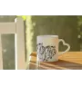 Terier czeski kubek z psem good morning serce Art-Dog