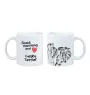 Terrier Tchèque, Cesky Terrier - tasse avec chien, tasse avec photo, cadeau personnalisé de la marque Art-Dog