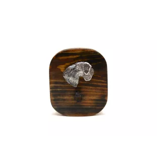 Terrier Tchèque, Cesky Terrier - porte-clés, porte-clés avec chien pour les médailles, crochet pour les clés de la marque Art-Dog