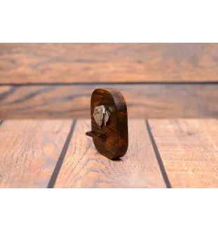 Terrier Tchèque, Cesky Terrier - porte-clés, porte-clés avec chien pour les médailles, crochet pour les clés de la marque Art-Dog