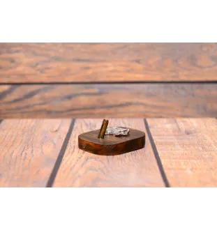 Terier czeski wieszak drewniany pojedynczy Art-Dog