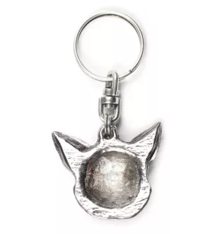 Chihuahua krótkowłosy brelok do kluczy posrebrzany Art-Dog