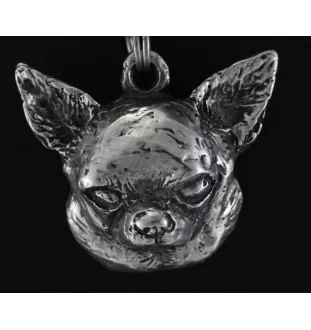 Chihuahua short-haired, Chihuahua smooth - Dog necklace, unique jewellery for the dog fan, unique adder pendant by Art-Dog brand