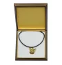 Chihuahua short-haired, Chihuahua smooth - Dog necklace in gift box, gold-plated pendant for dog fan, striking jewellery by Art-Dog