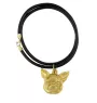Chihuahua short-haired, Chihuahua smooth - Dog necklace, gold-plated pendant for dog fan, unique jewellery by Art-Dog brand