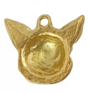 Chihuahua Kurzhaar - Hundehalsband, vergoldeter Anhänger für Hundefans, einzigartiger Schmuck der Marke Art-Dog