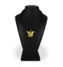 Chihuahua short-haired, Chihuahua smooth - Dog necklace, gold-plated pendant for dog fan, unique jewellery by Art-Dog brand
