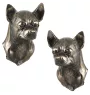 Chihuahua à poil court - Statue de chien, buste suspendu, décoration unique pour les amoureux des chiens par la marque Art-Dog