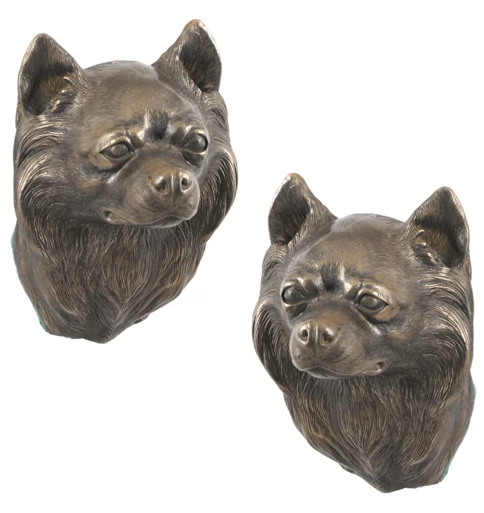 Chihuahua short-haired, Chihuahua smooth I - Dog statue, hanging bust, unique decoration for dog lover by Art-Dog brand