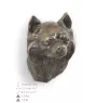 Chihuahua short-haired, Chihuahua smooth I - Dog statue, hanging bust, unique decoration for dog lover by Art-Dog brand