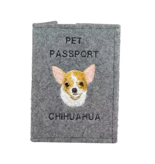 Chihuahua krótkowłosy etui na paszport Art-Dog