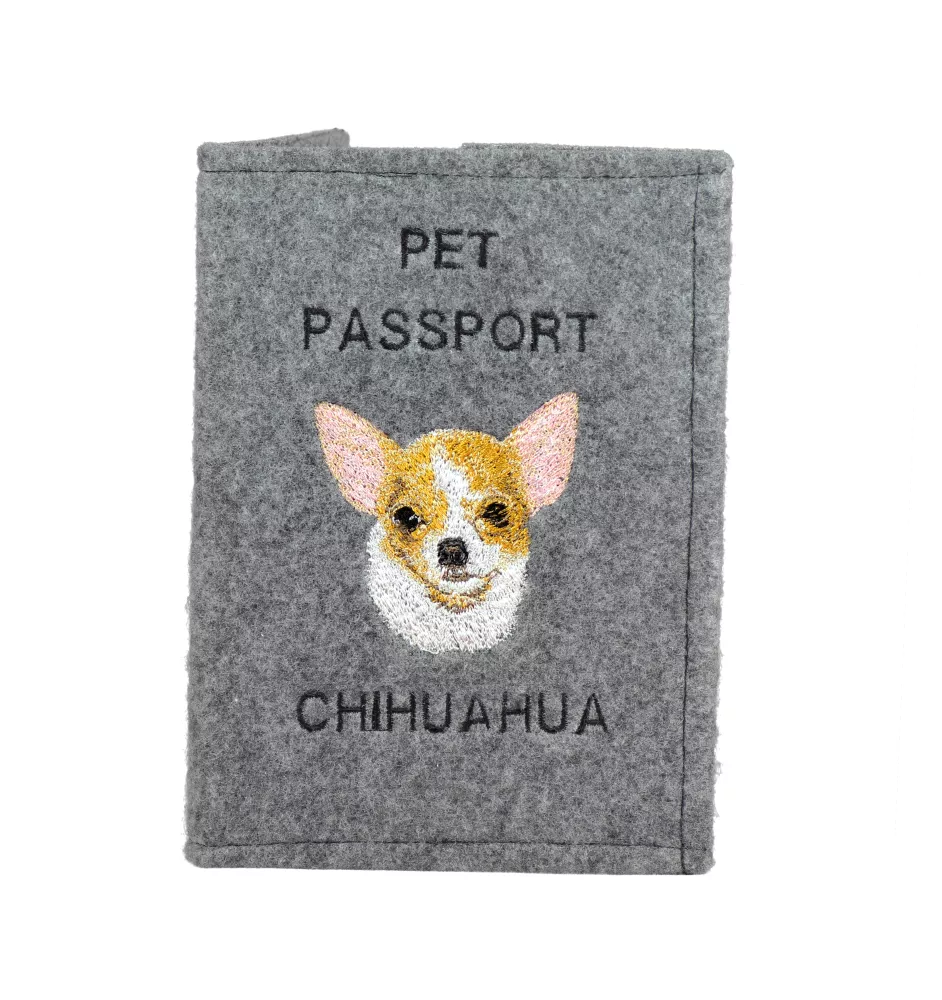 Chihuahua krótkowłosy etui na paszport Art-Dog