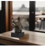 Chihuahua short-haired, Chihuahua smooth I - Dog statue, bust on stone base, sculpture, trophy for dog show by Art-Dog brand