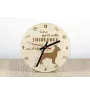Chihuahua Kurzhaar - Uhr mit Hund, Holzuhr mit Gravur, personalisierte Uhr von Art-Dog