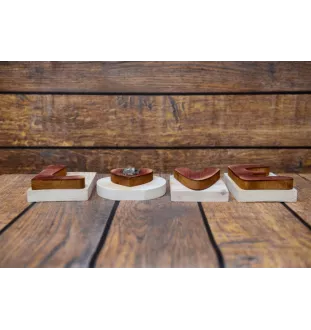 Chihuahua Langhaar - Holzschriftzug LOVE, Innendekoration mit Hund, entzückende Dekoration für das Regal der Marke Art-Dog