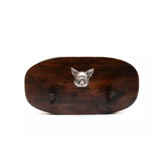 Chihuahua Kurzhaar I - Zubehörständer, Hundemarkenständer, Schlüsselhaken von Art-Dog