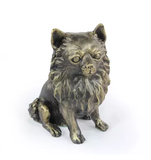 Chihuahua short-haired, Chihuahua smooth - dog statue, sitting dog for desk, decoration for the living room of a dog lover by Art-Dog